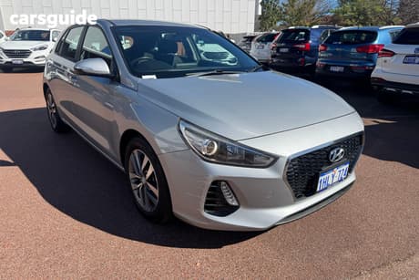 Silver 2019 Hyundai I30 Hatchback Active