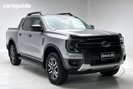 Silver 2024 Ford Ranger Double Cab Pick Up Sport 3.0 (4X4)