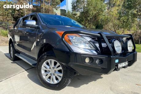 Grey 2014 Mazda BT-50 Dual Cab Utility Xtr (4X4)