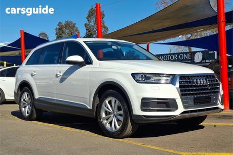 White 2016 Audi Q7 Wagon 3.0 Tdi Quattro (160Kw)