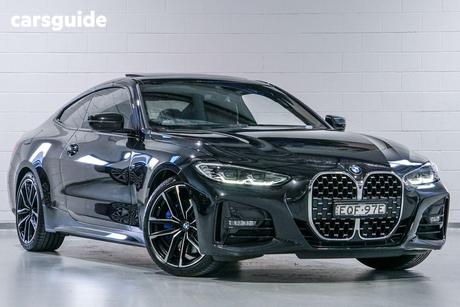 Black 2021 BMW 430I Coupe M Sport