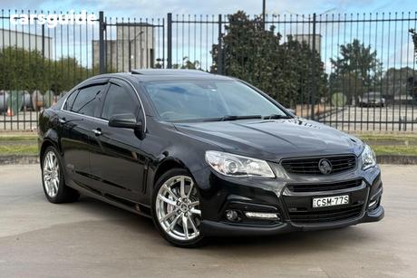 Black 2013 Holden Commodore Sedan Ss-V Redline