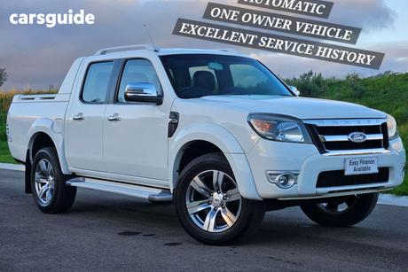 White 2011 Ford Ranger Dual Cab Pick-up Wildtrak (4X4)