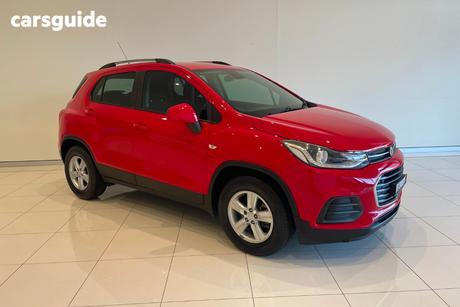 Red 2017 Holden Trax Wagon Ls