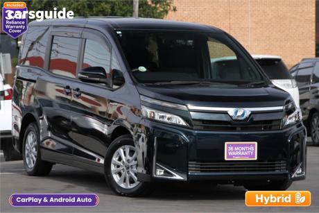 Black 2018 Toyota Voxy SUV HYBRID V