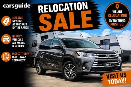 Grey 2019 Toyota Kluger Wagon Gxl (4X2)