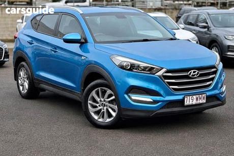 Blue 2016 Hyundai Tucson SUV ACTIVE