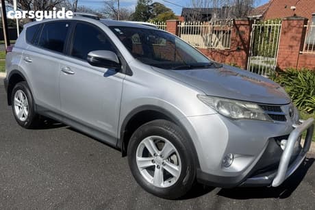 Silver 2013 Toyota RAV4 Wagon Gxl (4X4)