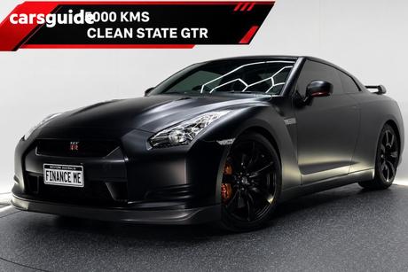 Black 2008 Nissan GT-R Coupe R35 2DR COUPE 6SP AUTO AWD 3.8TT