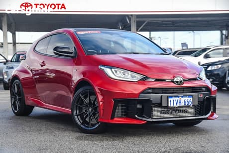 Red 2025 Toyota GR Yaris Hatchback Gts