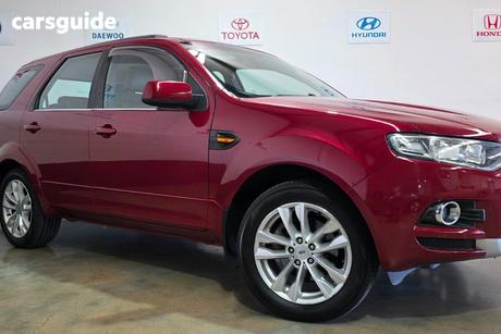 Red 2014 Ford Territory Wagon Ts (Rwd)