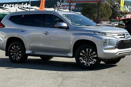 Silver 2021 Mitsubishi Pajero Sport Wagon Gls (4X4) 7 Seat