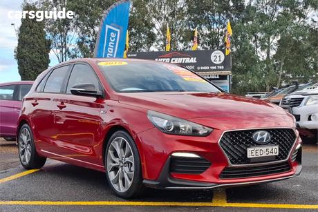Red 2018 Hyundai I30 Hatchback N Line
