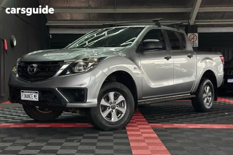 Silver 2019 Mazda BT-50 Dual Cab Utility Xt (4X4) (5Yr)