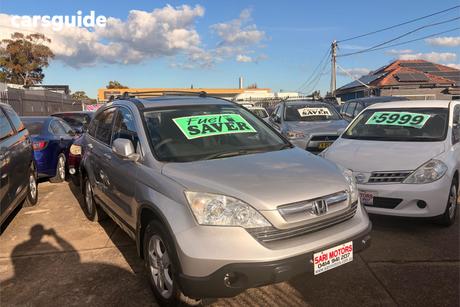 Silver 2007 Honda CR-V Wagon (4X4) Sport
