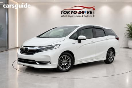 White 2022 Honda Shuttle SUV (HYBRID)
