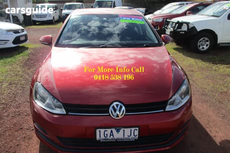 Red 2015 Volkswagen Golf Hatchback 90 Tsi
