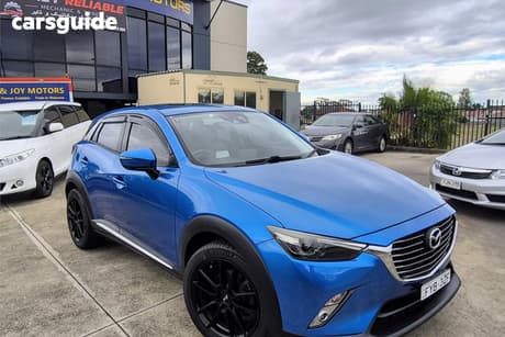 Blue 2016 Mazda CX-3 Wagon Akari (Awd)