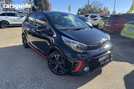Black 2018 Kia Picanto Hatchback Gt (Turbo)