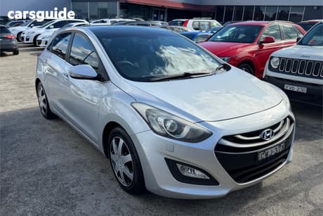 Silver 2013 Hyundai I30 Hatchback Premium