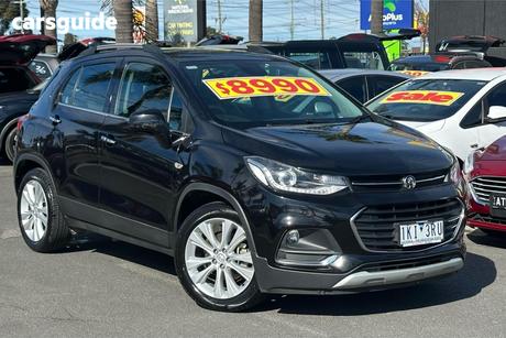 Black 2017 Holden Trax Wagon Lt