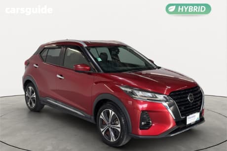 Red 2020 Nissan Kicks SUV E-POWER X