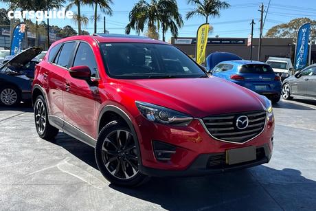 Red 2015 Mazda CX-5 Wagon Grand Tourer (4X4)