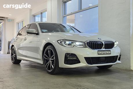 White 2021 BMW 330E Sedan M Sport Phev