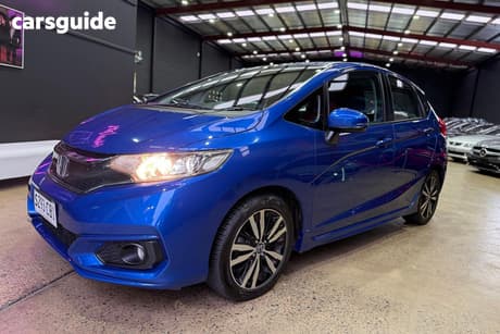 Blue 2019 Honda Jazz Hatchback Vti-S