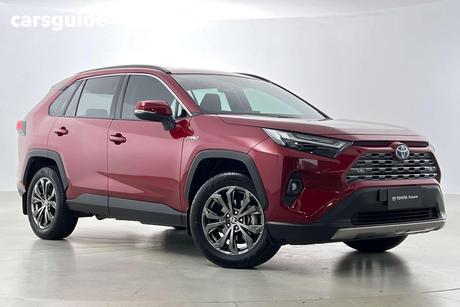 Red 2024 Toyota RAV4 Wagon Gxl (2Wd) Hybrid
