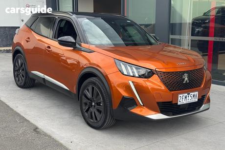 Orange 2023 Peugeot E-2008 Wagon Gt