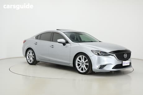 Silver 2015 Mazda 6 Sedan Atenza