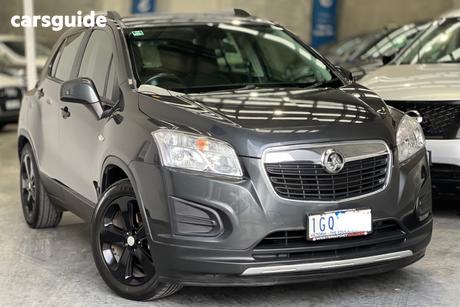 Grey 2016 Holden Trax Wagon Ls Black Edition