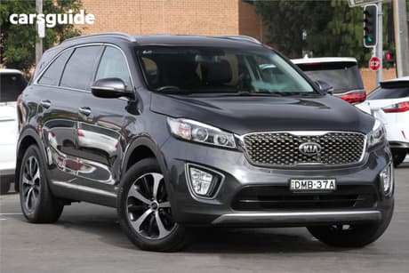 Grey 2017 Kia Sorento Wagon Sli (4X4)