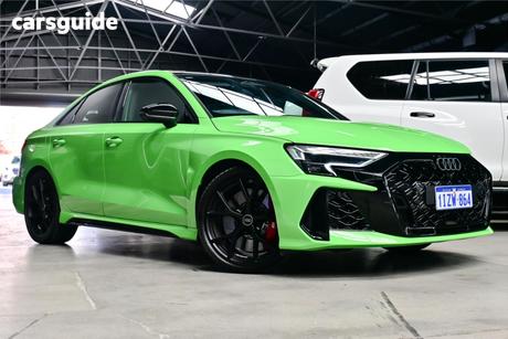 Green 2025 Audi RS 3 Sedan 2.5 Tfsi S Tronic