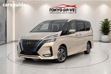 Brown 2021 Nissan Serena SUV E-POWER