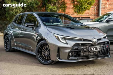 Silver 2024 Toyota GR Corolla Hatchback Gts