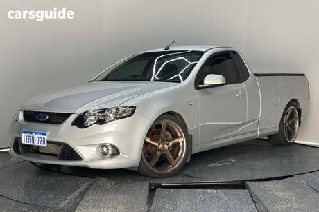 Silver 2008 Ford Falcon Ute Ute Tray XR6 TURBO R