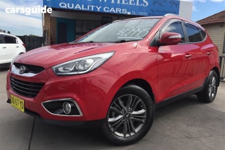 Red 2014 Hyundai IX35 Wagon Se (Fwd)