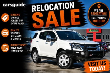 White 2016 Isuzu MU-X Wagon Ls-T (4X4)