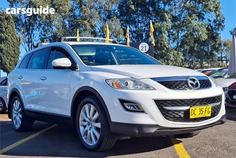 White 2010 Mazda CX-9 SUV LUXURY