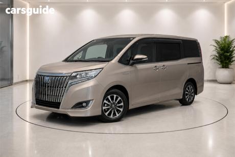 Brown 2018 Toyota Esquire SUV ZWR80