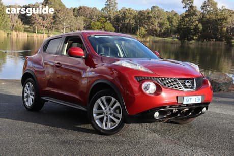 Red 2013 Nissan Juke Wagon St (Fwd)