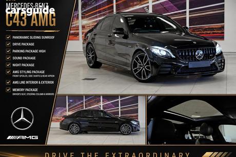 Black 2019 Mercedes-Benz C43 Sedan 43