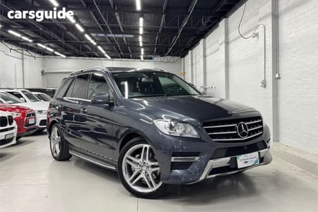 Grey 2015 Mercedes-Benz ML250 Wagon Cdi Bluetec (4X4)