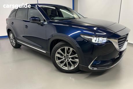 Blue 2019 Mazda CX-9 Wagon Azami (Awd)