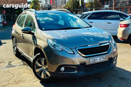 Grey 2016 Peugeot 2008 Wagon Active