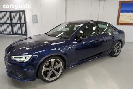 Blue 2019 Audi A4 Sedan 45 Tfsi Quattro S Tronic Sport