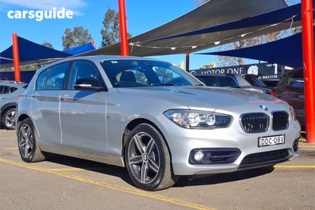 Blue 2016 BMW 1 Hatch 120I SPORT LINE R
