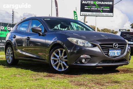 Grey 2014 Mazda 3 Hatchback Sp25